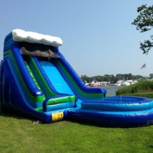18ft patriot splash water slide