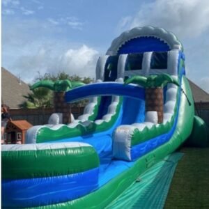 18ft patriot splash water slide