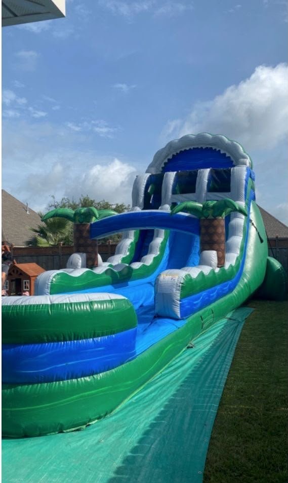 18ft patriot splash water slide 18ft patriot splash water slide