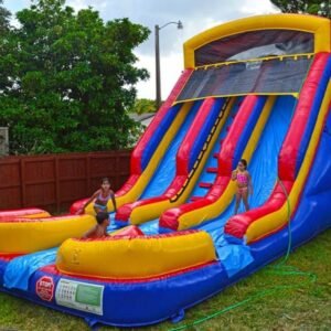 18ft patriot splash water slide