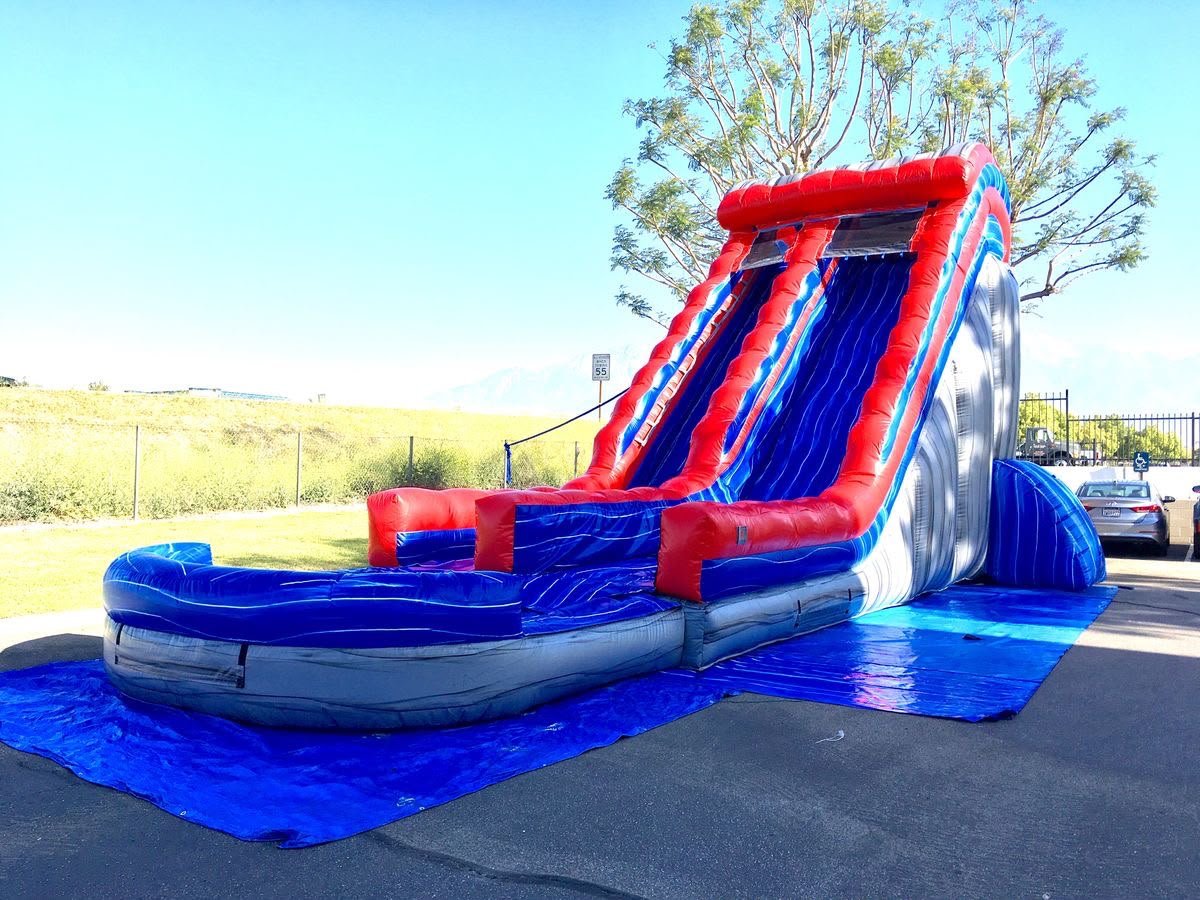 18ft patriot splash water slide 18ft patriot splash water slide