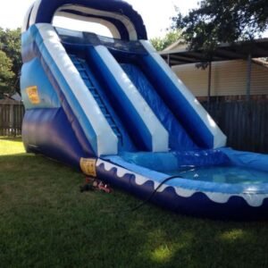18ft patriot splash water slide