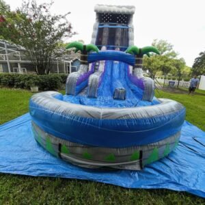 18ft patriot splash water slide