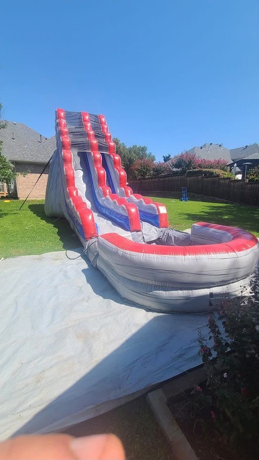 18ft patriot splash water slide 18ft patriot splash water slide