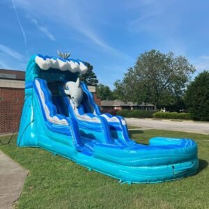 18ft patriot splash water slide
