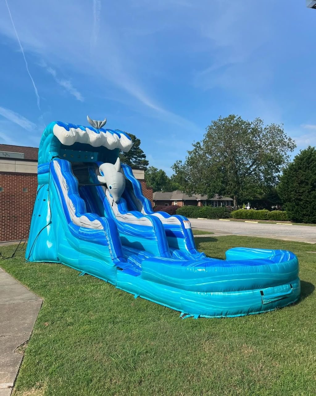 18ft patriot splash water slide 18ft patriot splash water slide